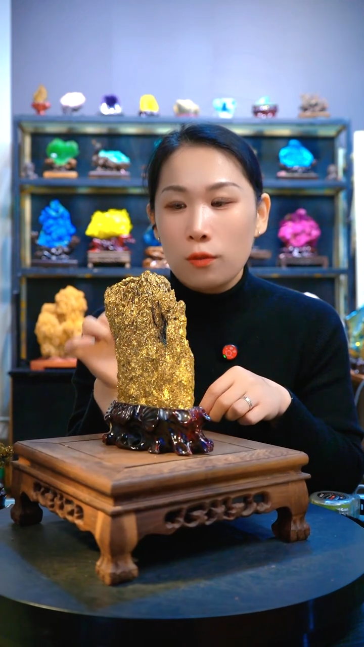 石材精品矿物晶体摆件