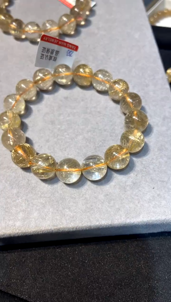 【闪购商品】水晶382-未镶嵌金发12mm+