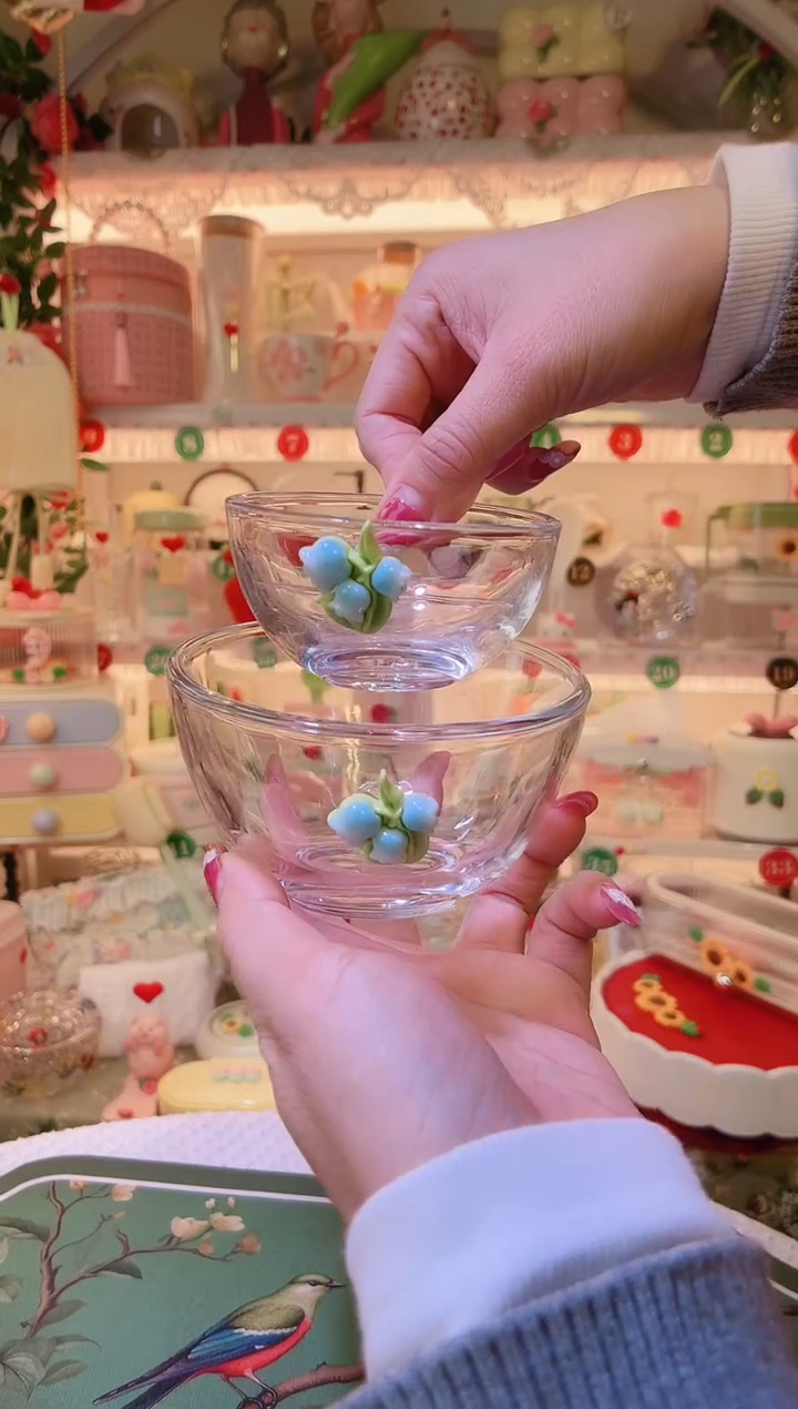 铃兰花小吃碗2个——小家焕新必备！
