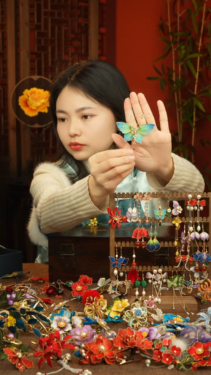 【闪购商品】刺绣纯手工非遗国风饰品