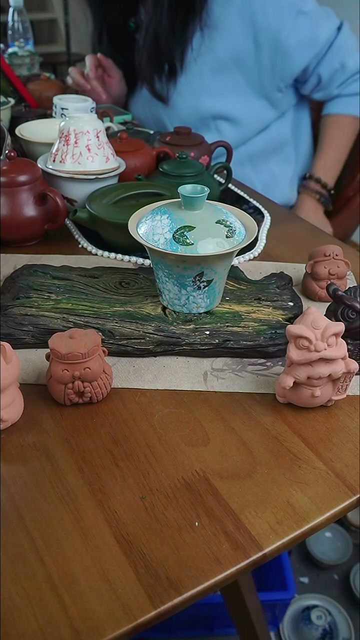 【茶瓷物语】草木灰盖碗