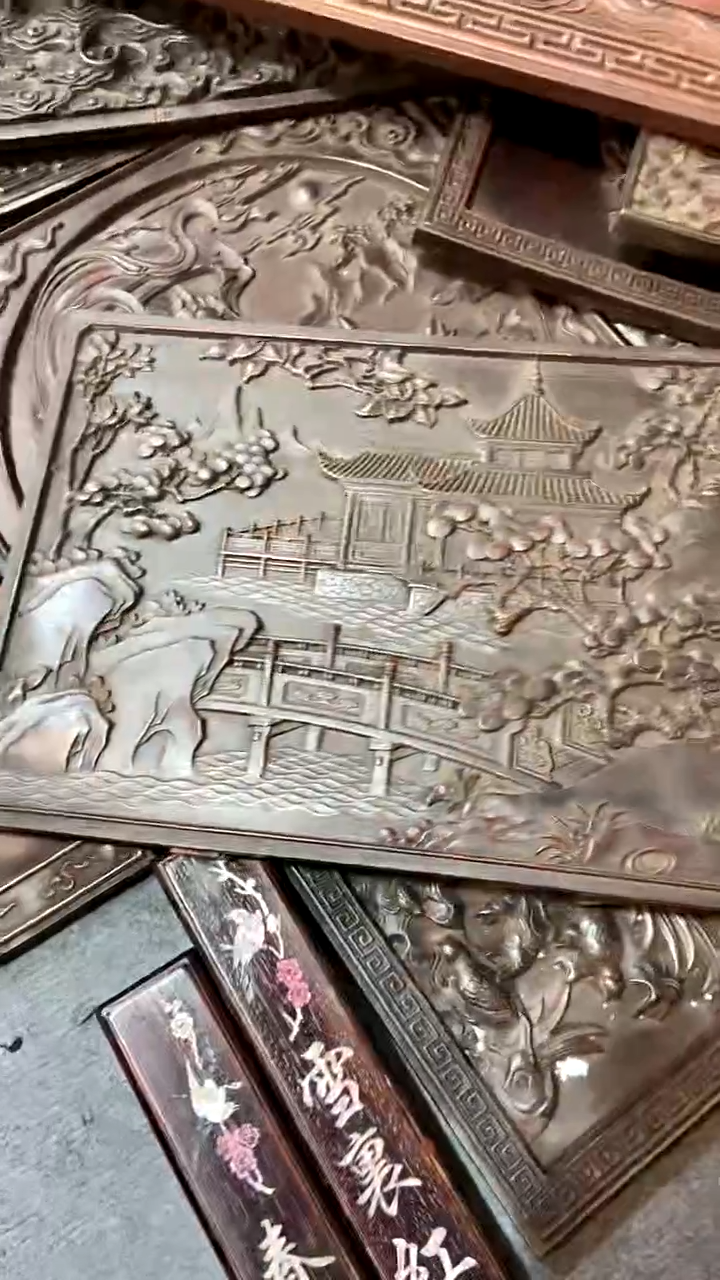 【闪购商品】木紫檀雕刻一物一拍以直播间为准