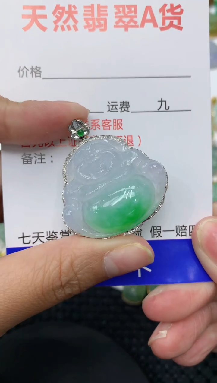 【闪购商品】翡翠颈饰18K金镶嵌111111111111