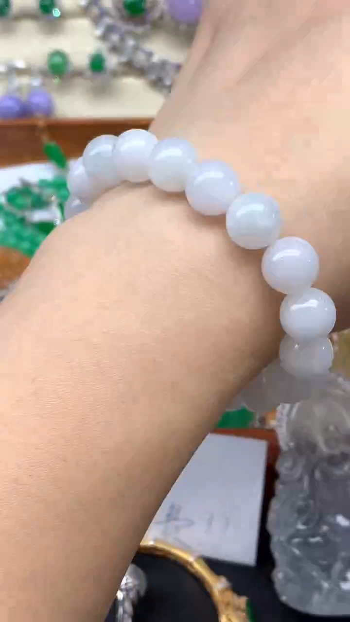 【闪购商品】翡翠手串未镶嵌57-天然翡翠