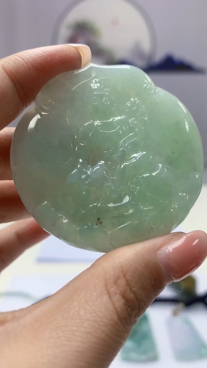 【闪购商品】定制翡翠未镶嵌5152ms-毛货195