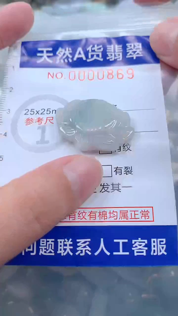 翡翠未镶嵌吊坠(不含链)11
