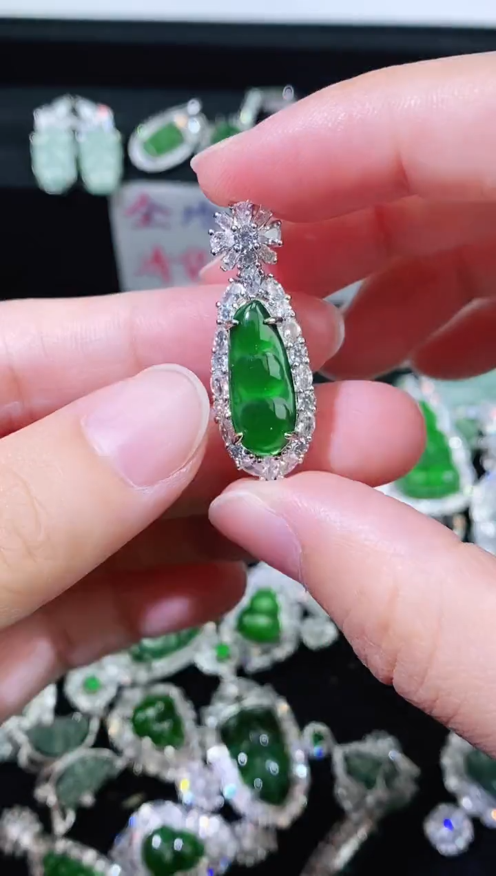 【闪购商品】翡翠颈饰未镶嵌精美翡翠-多样性只发一件Y037