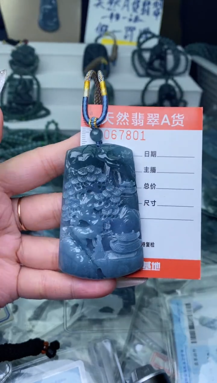 【闪购商品】翡翠颈饰未镶嵌·········