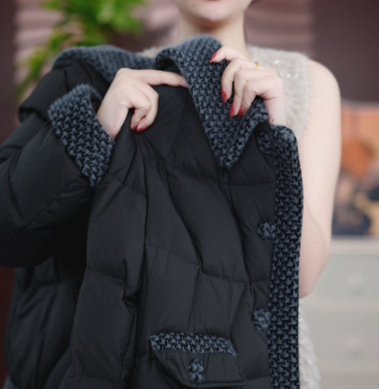 【进口品质】西湖雪2025新款保暖羽绒服90鸭绒羽绒服外套D318小娇