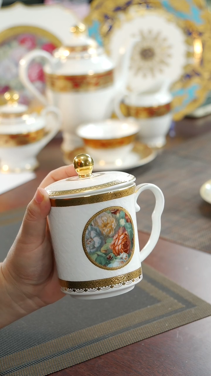 【闪购商品】瓷片会议杯 福利价