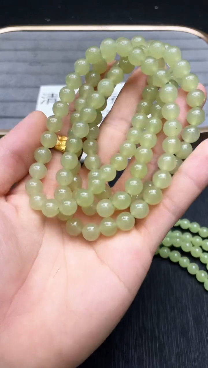 所见即所得 081冰晴水108颗8mm