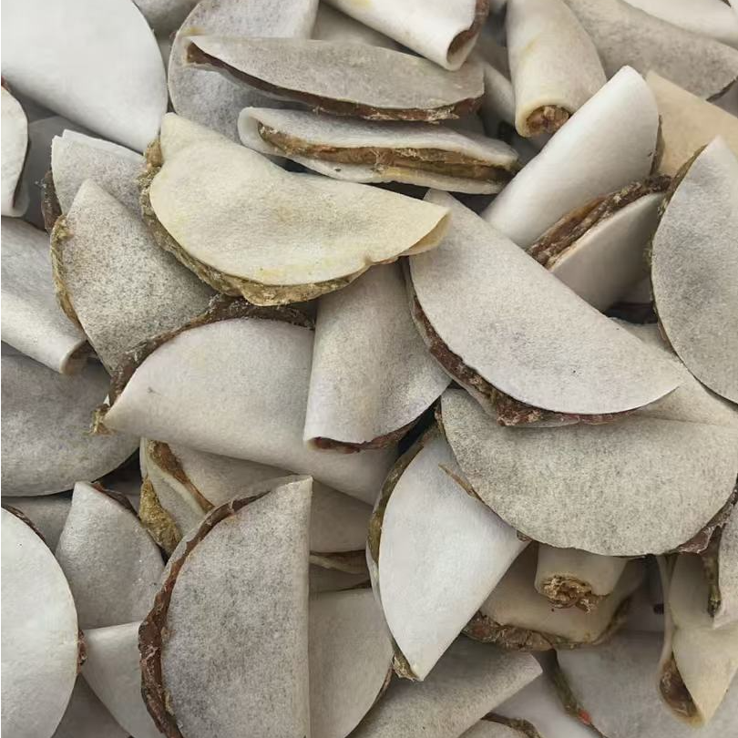 鸡肉鸭肉羊肉 纯牛皮加肉馅饺子（混拼）高端狗狗磨牙零食