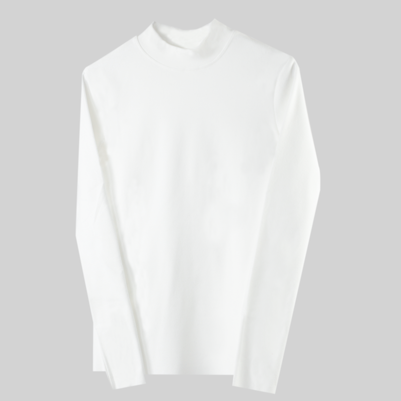 冬季必备小暖炉~女款中领德绒打底T恤