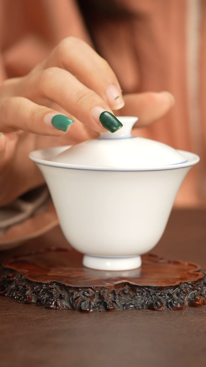 【闪购商品】博瑞堂薄胎盖碗碗