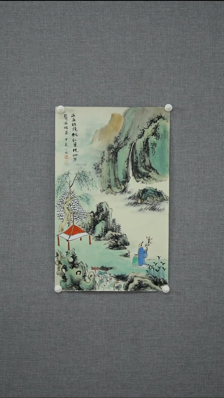 【闪购商品】绘画刘堂霞-山水-1.3平尺-02