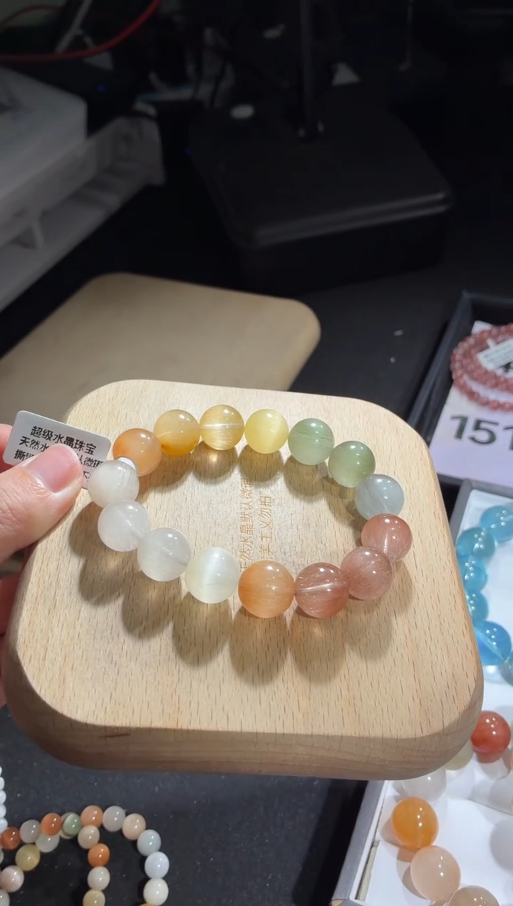 未镶嵌手链水晶151号多样性发一J14+