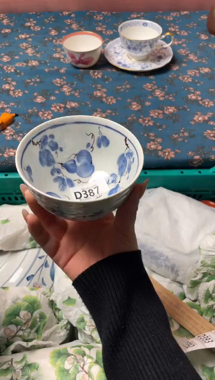 瓷片瓷器瓷器D387