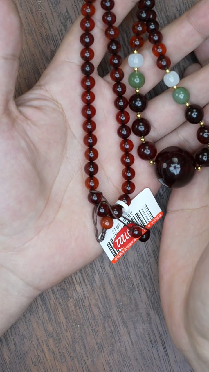 【闪购商品】琥珀裸石未镶嵌血珀DIY项链