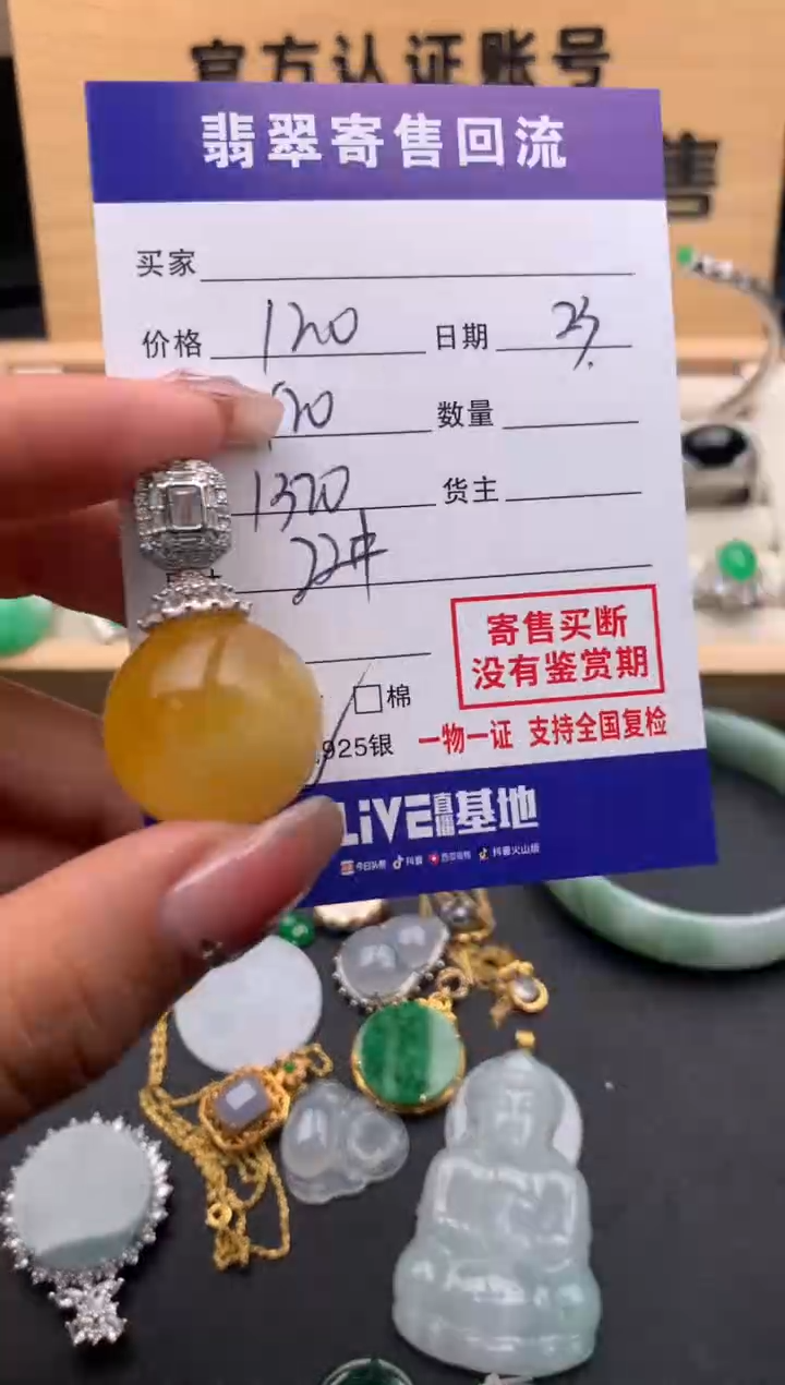 【闪购商品】蜜蜡颈饰银S925镶嵌10124087