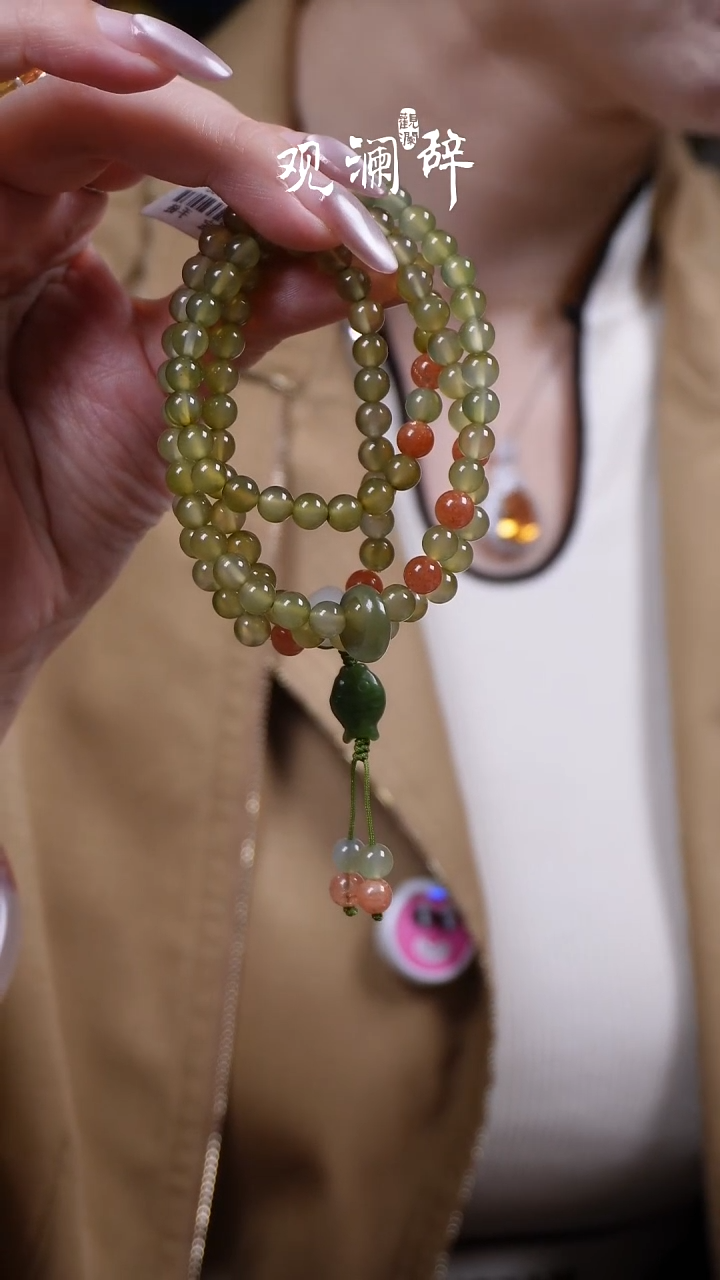 【闪购商品】玛瑙/玉髓巴西玉髓6M未镶嵌项链