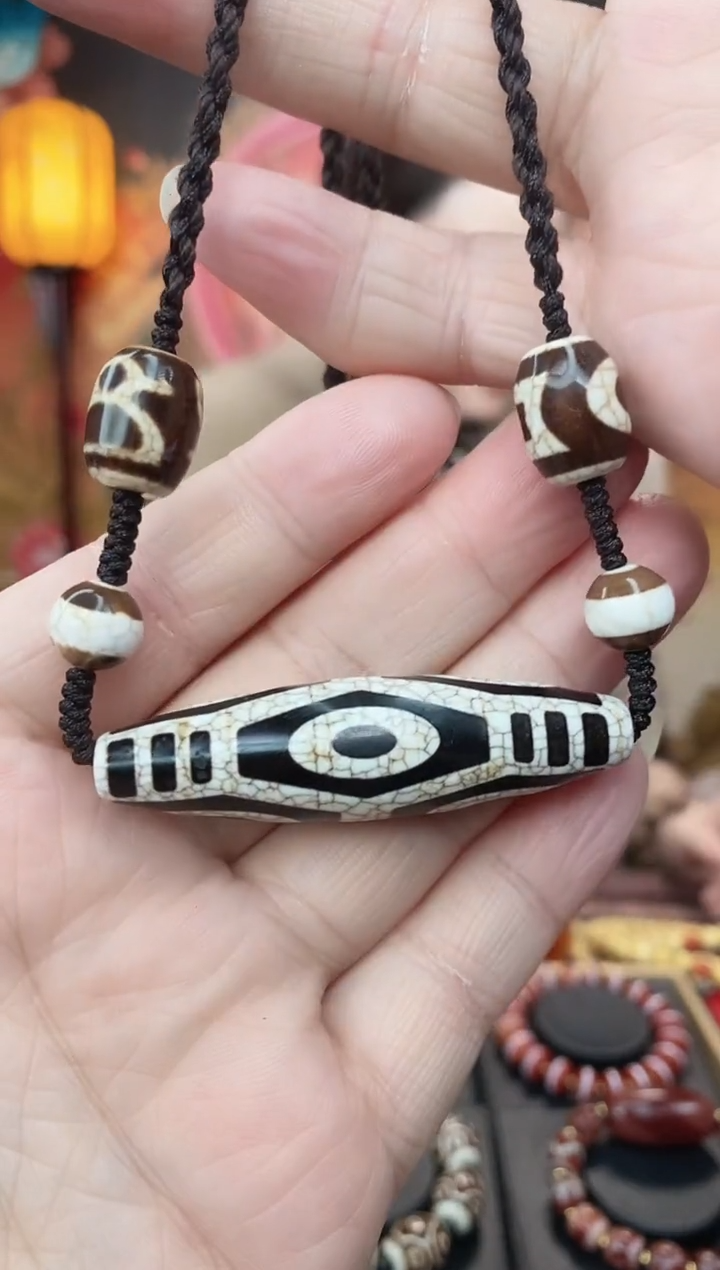 【闪购商品】玛瑙/玉髓锁骨链未镶嵌玛瑙龙六眼锁骨链