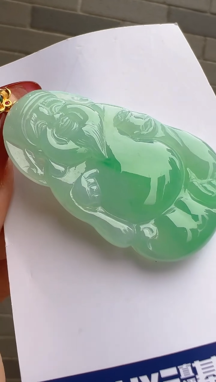 【闪购商品】翡翠吊坠(不含链)18K金镶嵌多样性团购发一件