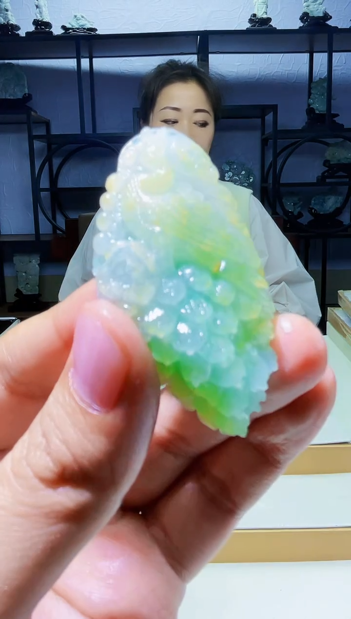 【闪购商品】定制翡翠未镶嵌毛货02210230