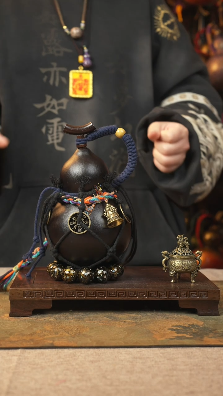【闪购商品】089大漆葫芦一物一拍记葫堂出品