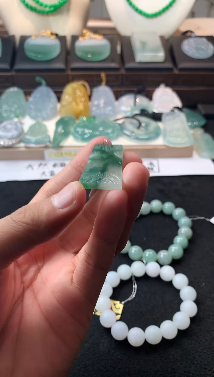 未镶嵌定制翡翠用****3S毛货不退不换