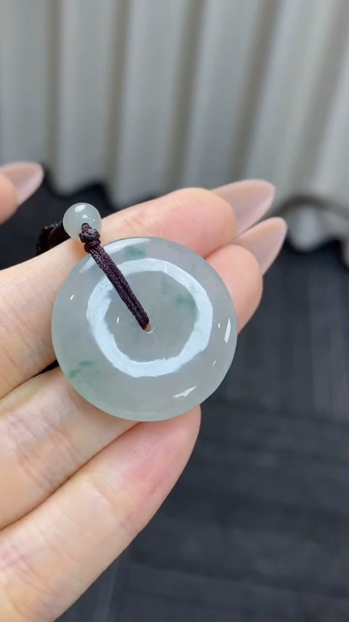 【闪购商品】翡翠吊坠(不含链)未镶嵌翡翠平安扣