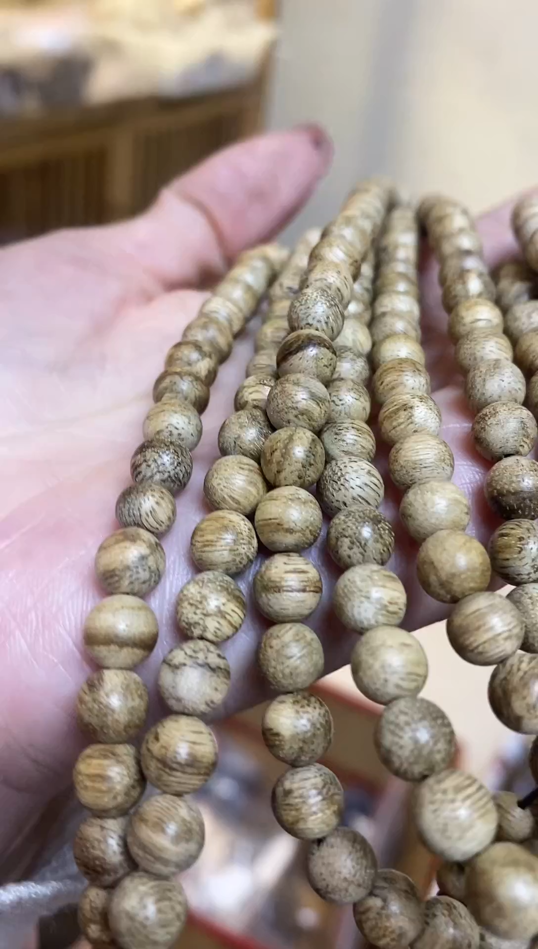 【闪购商品】沉香手串达拉干圆珠长串0.7多样性发其一