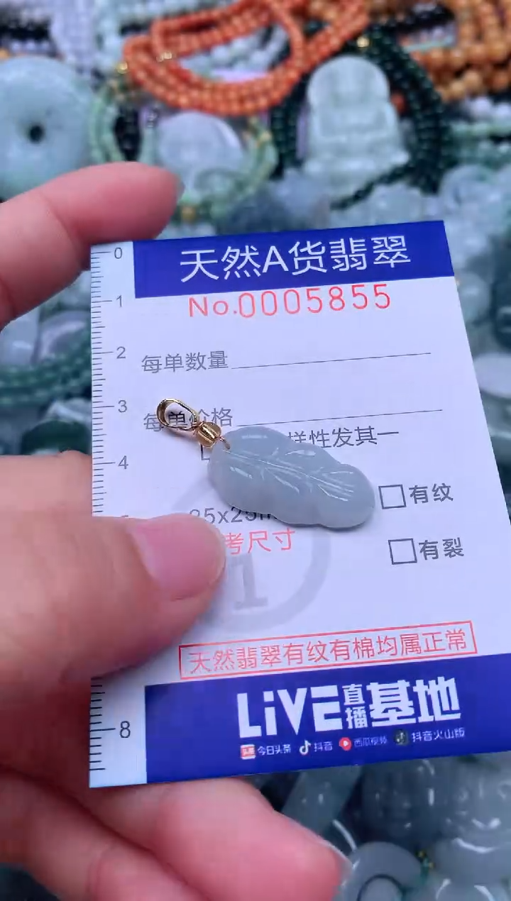 颈饰未镶嵌翡翠天然翡翠