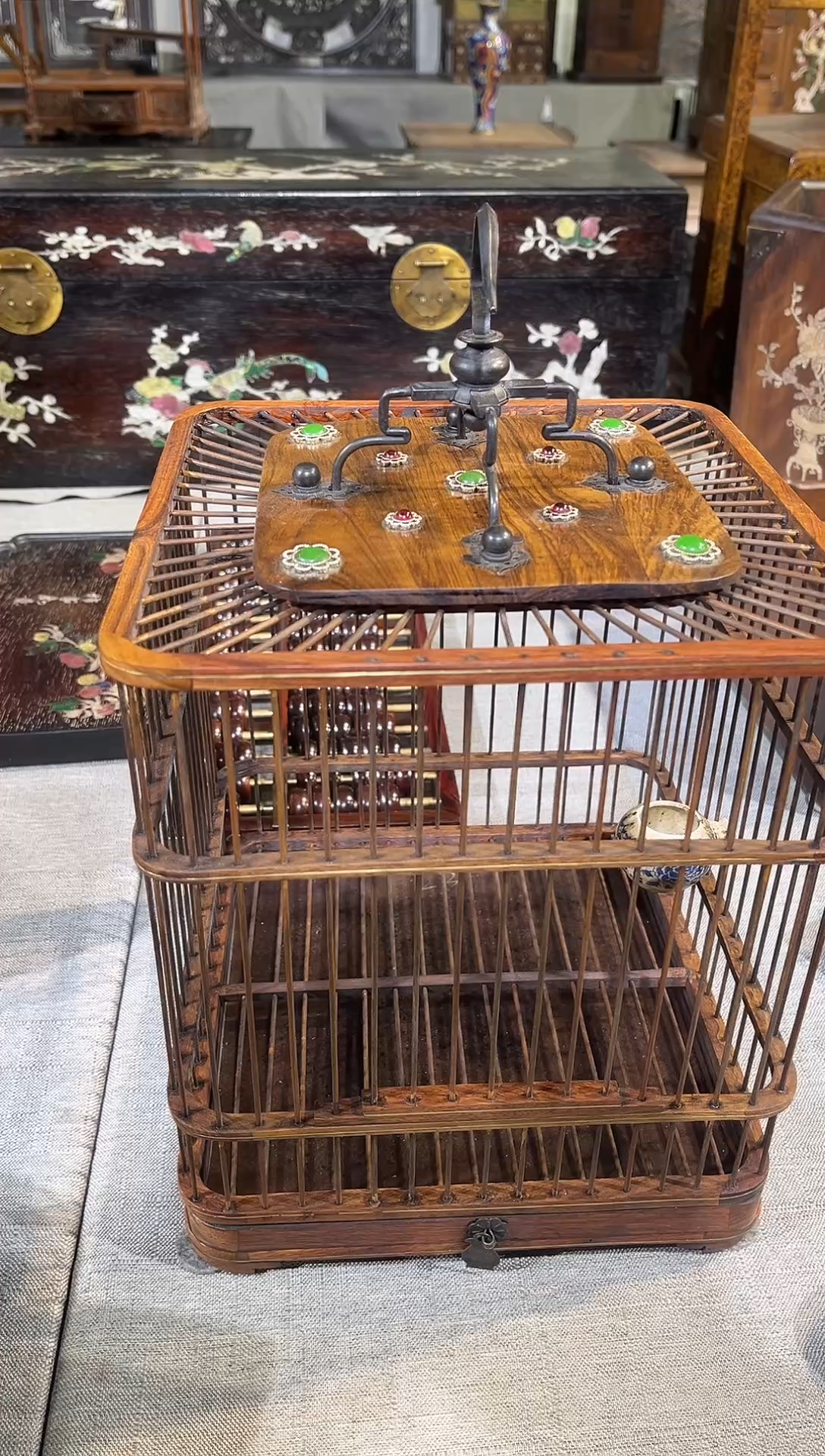 木顺**舟海黄养鸟笼遛鸟笼