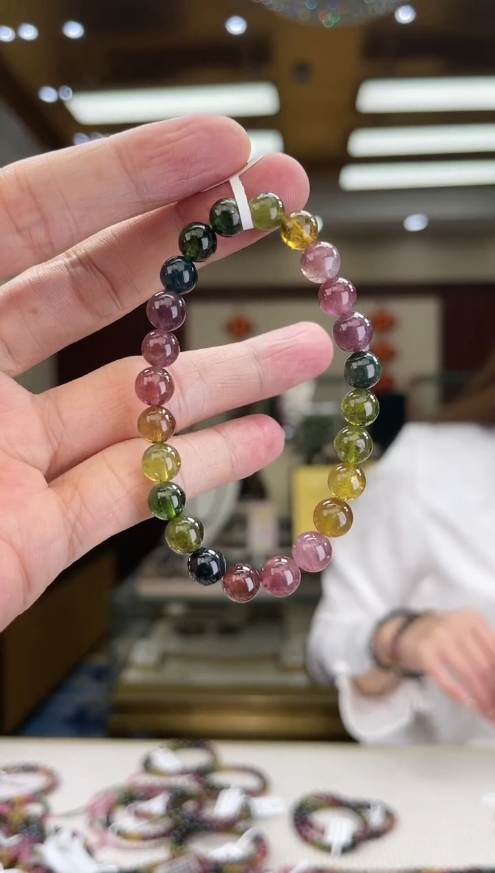 【闪购商品】碧玺/未镶嵌7mm+碧玺单圈23多样性发货