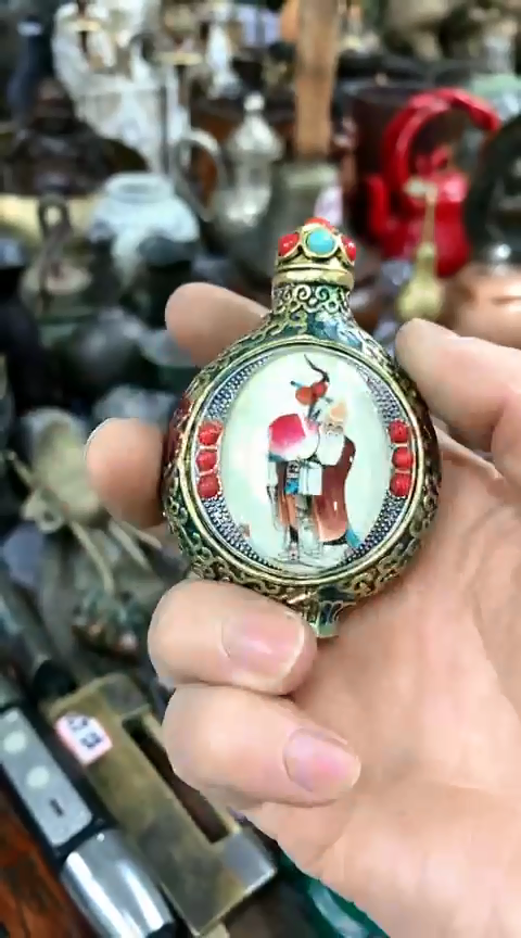 【闪购商品】杂项一物一拍寿星鼻壶