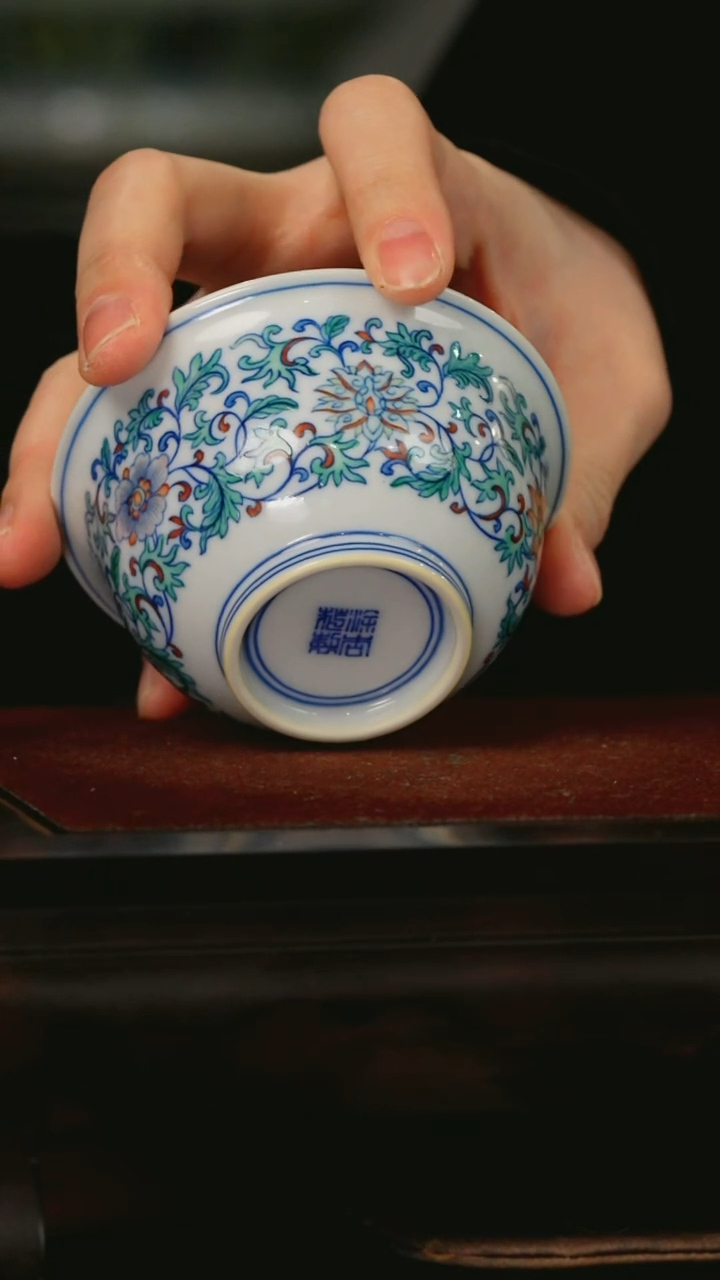 【闪购商品】栗子严选景德镇茶器@@涂杏花