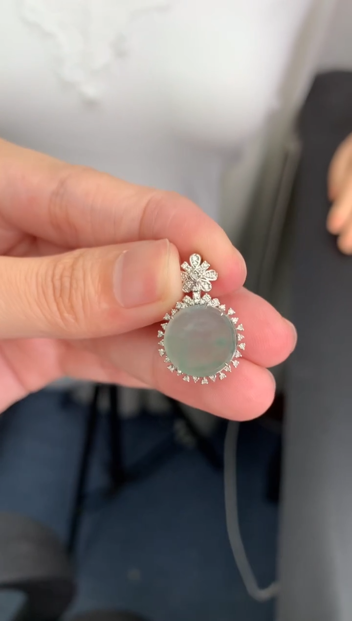 【闪购商品】定制翡翠18K金镶嵌模式推广期24小时鉴赏期