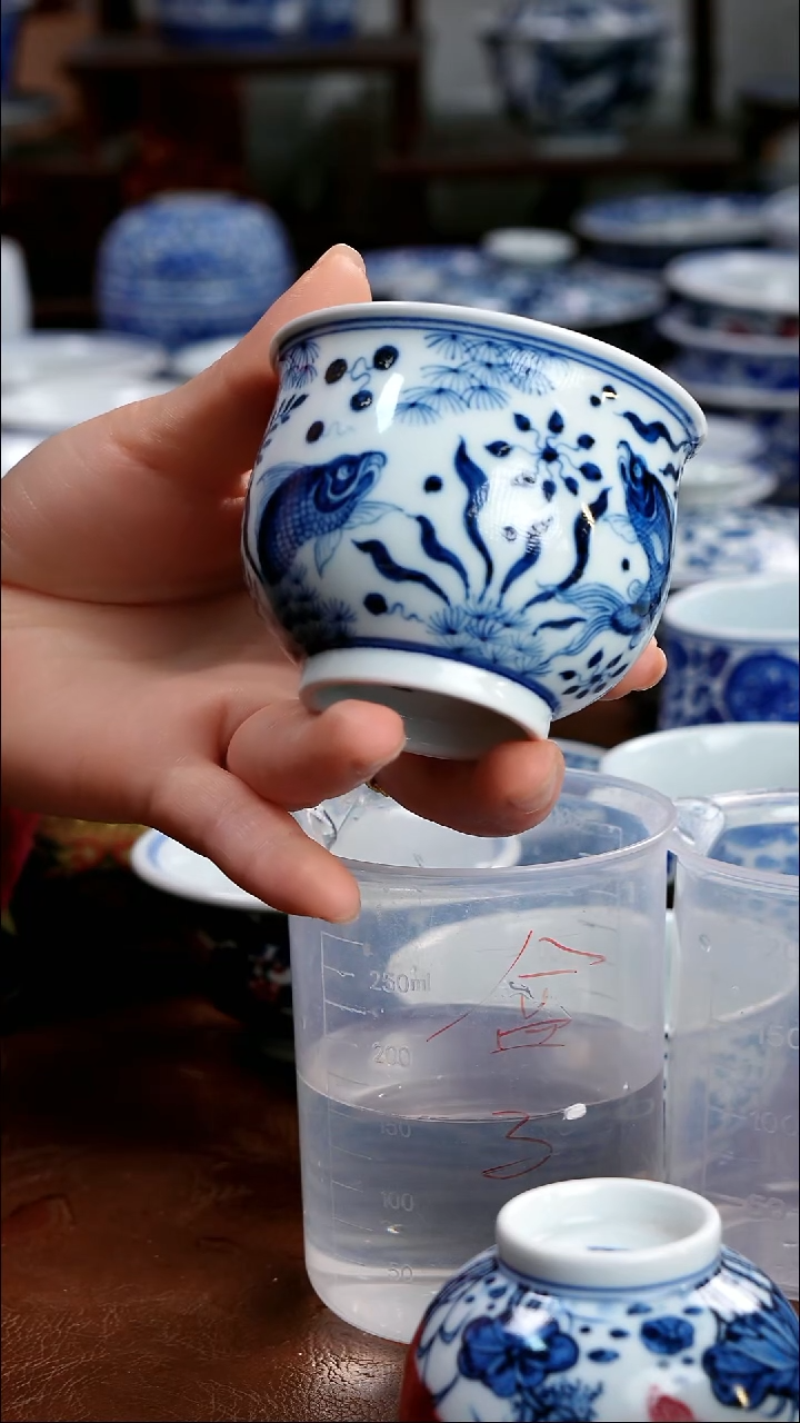 景德镇高端茶器景德镇墨奈纯手工手绘高端茶器