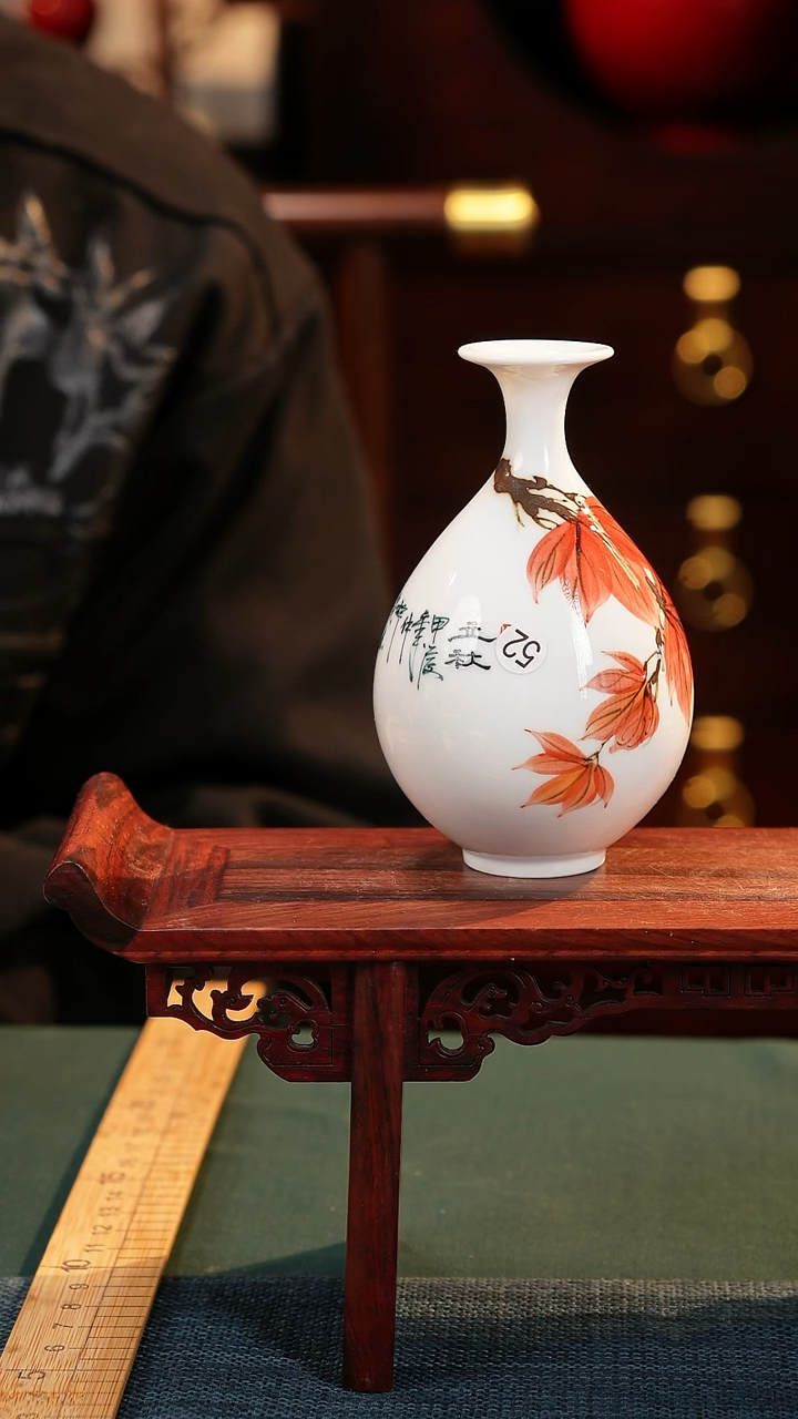 【闪购商品】摆件釉下五彩纯手工手绘原创瓷器