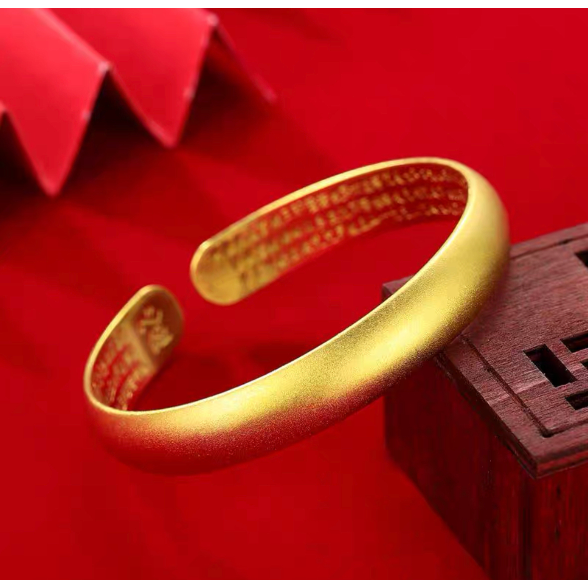 【唐糖甄选】唐世金 GC35730105 泥鳅背手镯 时尚饰品