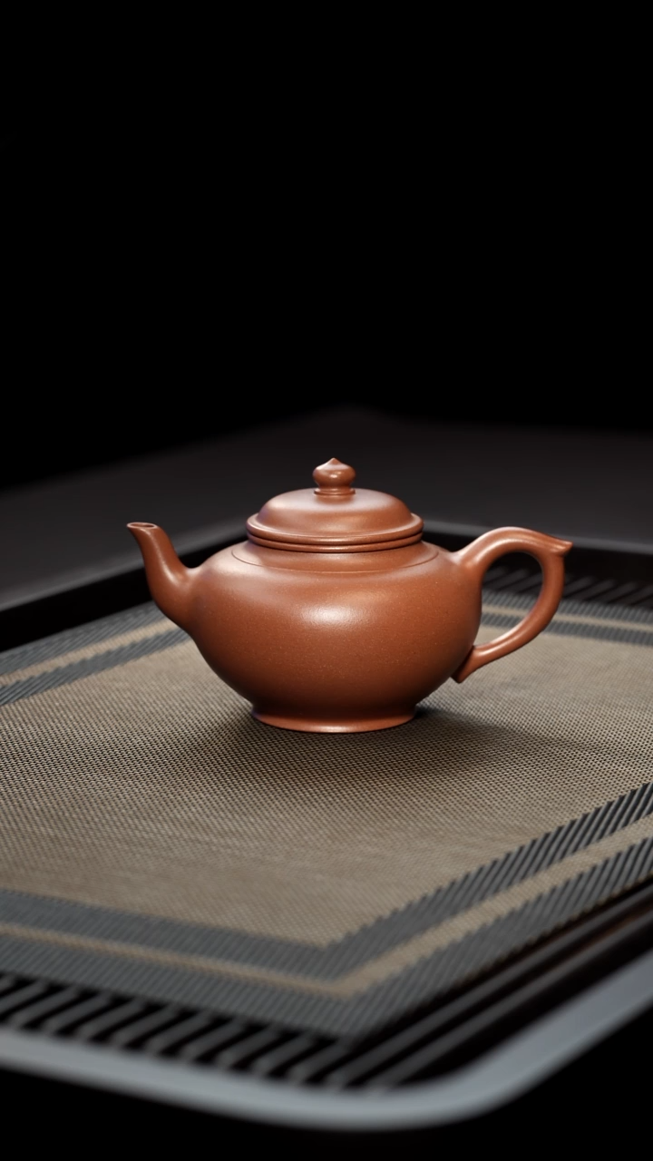 茶壶紫砂全手工台西紫泥笑樱200cc