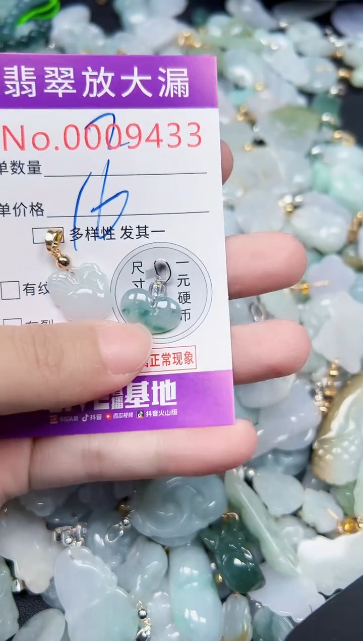 颈饰未镶嵌翡翠9433