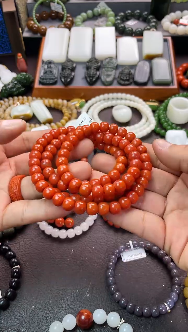 【闪购商品】南红玛瑙手串未镶嵌多样性发一件TNH6016