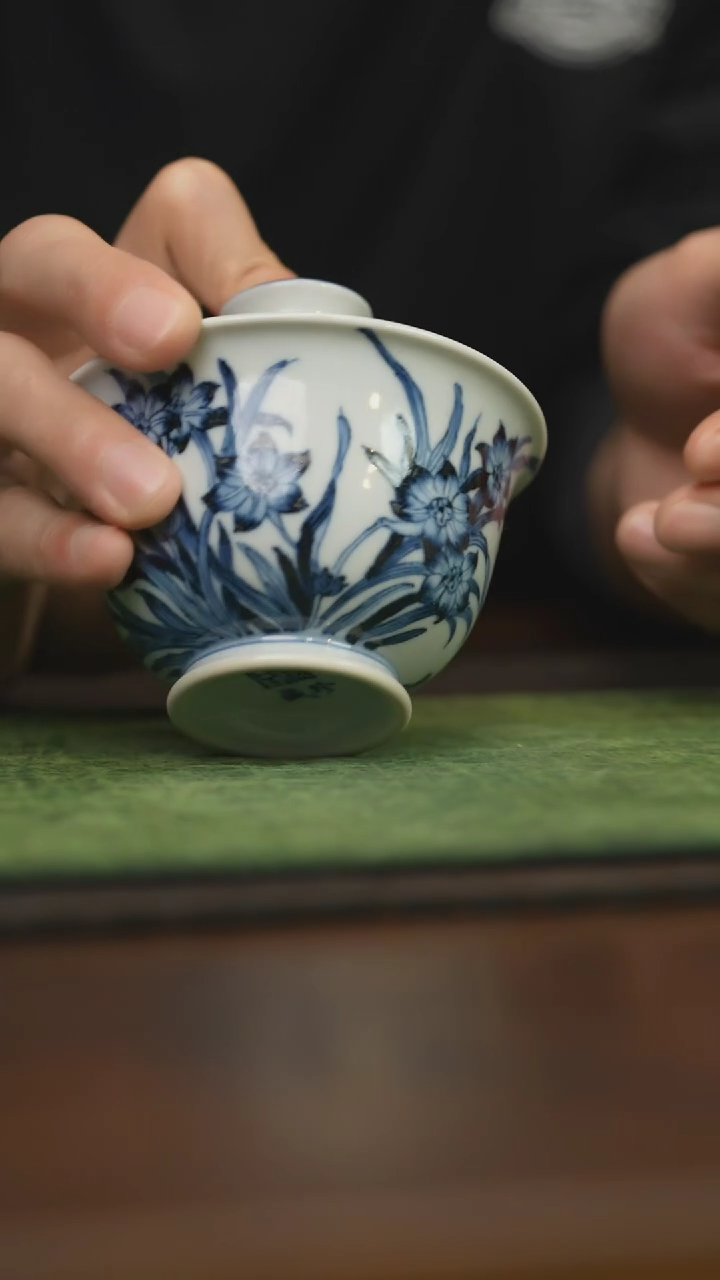 【闪购商品】杯柴窑青花破价福利