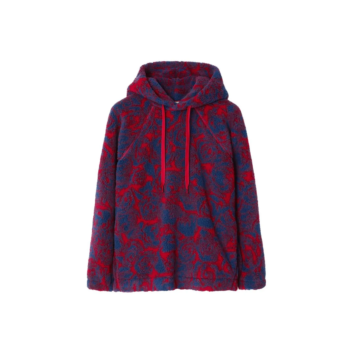 BURBERRY【国现 专柜8899】玫瑰抓绒连帽卫衣 80775211