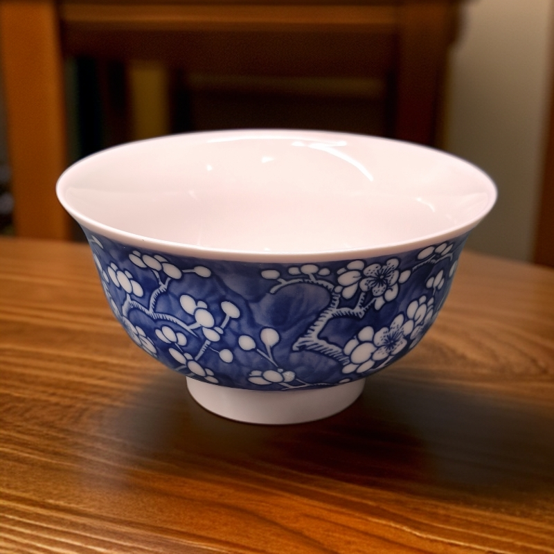 XD-ZH-XD3299红稀土冰梅碗+礼盒