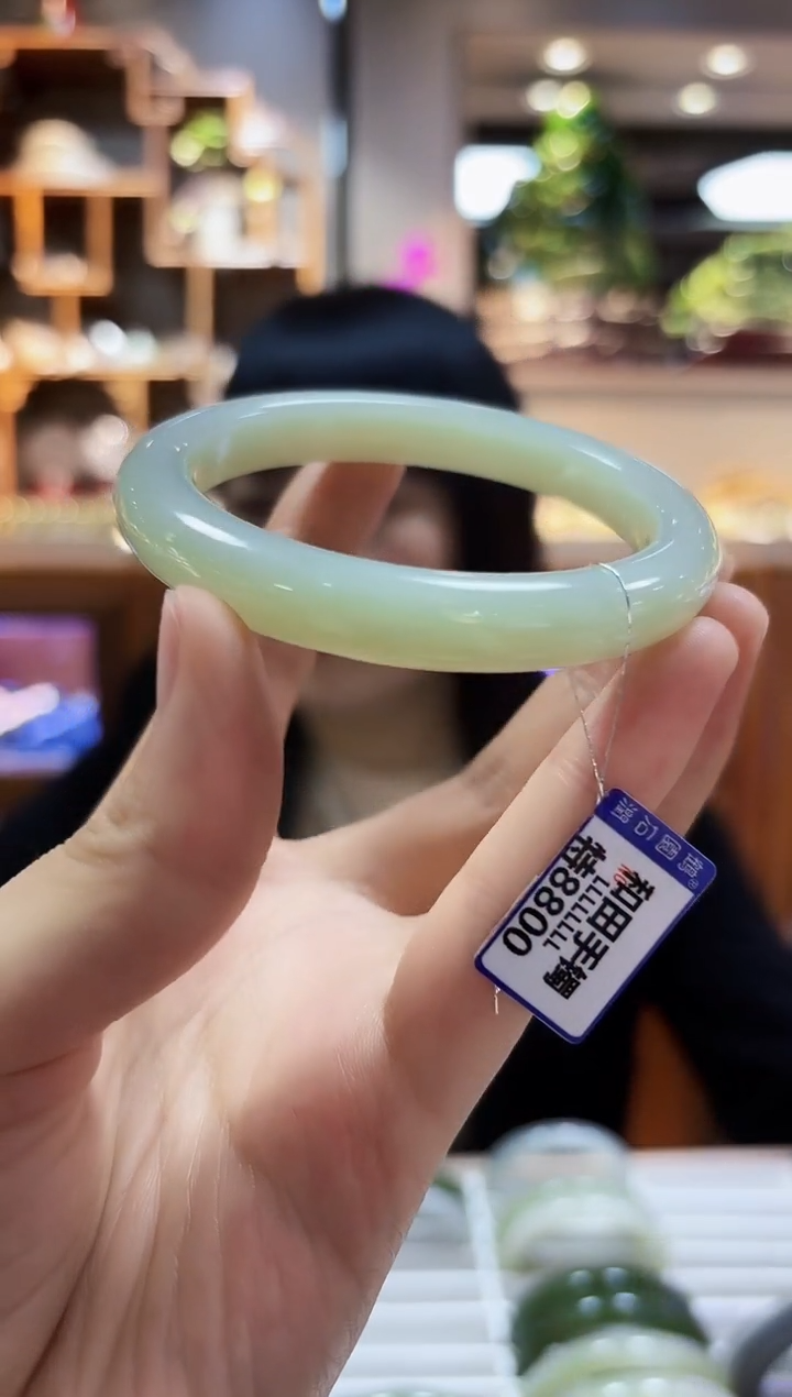 【闪购商品】和田玉手镯未镶嵌59.3