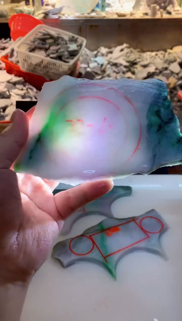 裸石翡翠0韩0翡翠珠宝736