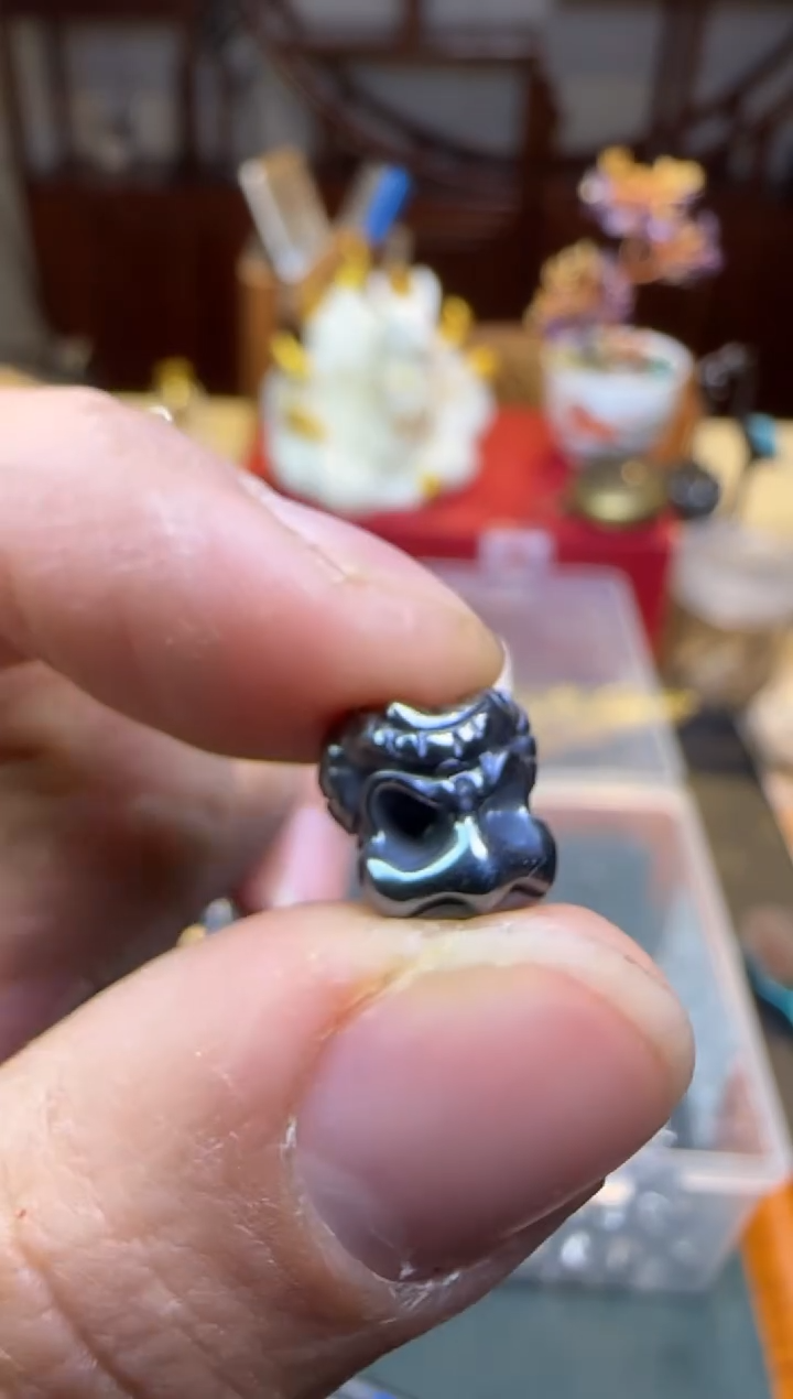 【闪购商品】石英质玉1未镶嵌配饰563天铁大鹏一颗10mm