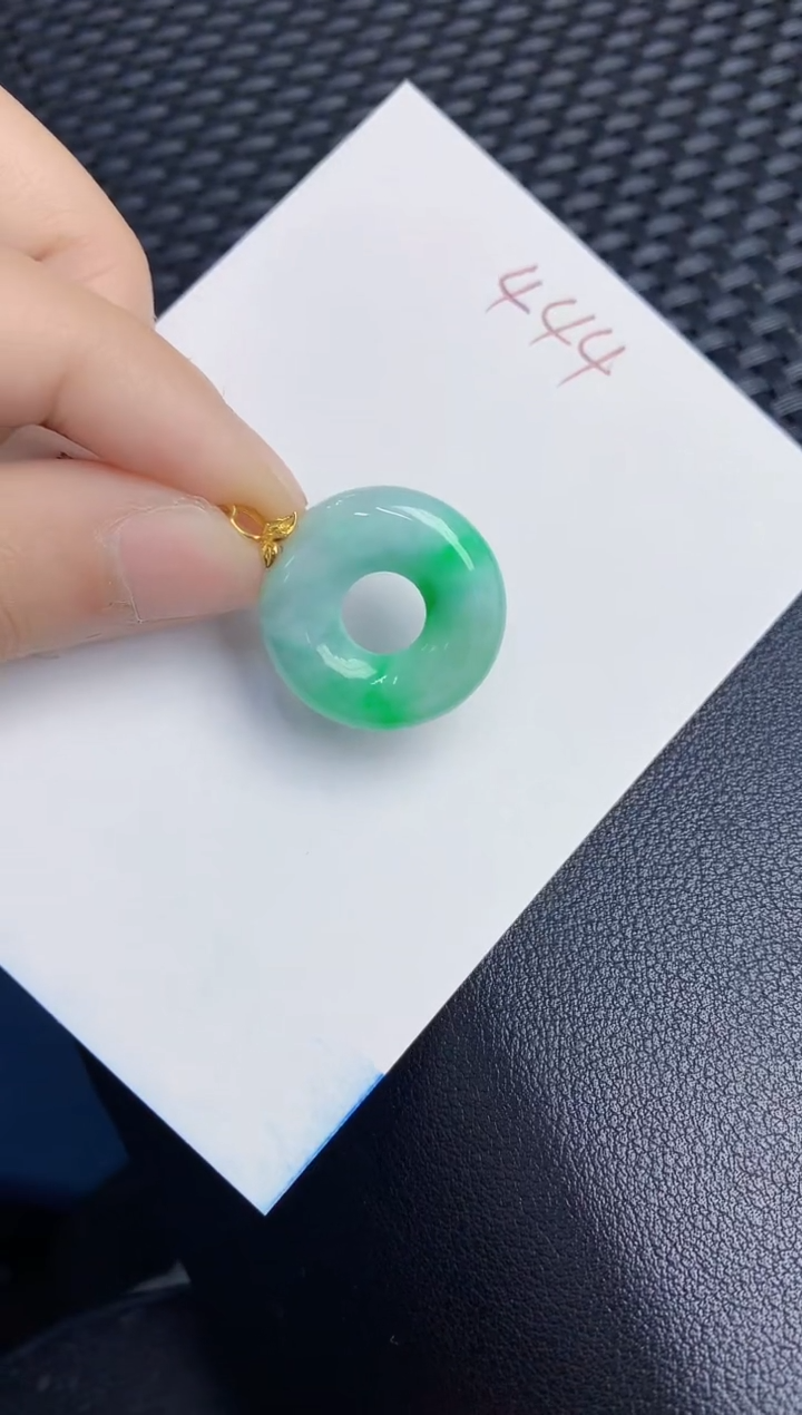 【闪购商品】翡翠18K金镶嵌颈饰000000000